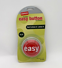STAPLES Talking  THAT WAS EASY  Button Don't Stress It-Press It New 2005