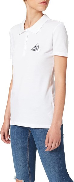 Cressi Polo Damen Poloshirt T-Shirt Kurzarmshirt Sportshirt, Weiß, S (38/40)-image
