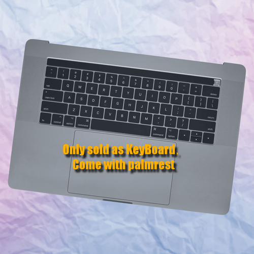 Genuine A1707 2016 2017 MacBook Pro 15" Space Gray Top case Palmrest Touchpad - Picture 6 of 15