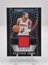 24-25 Obsidian Jalen Green Cutting Edge Patch /249 #CE-GRN