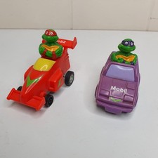 NOT WORKING Mobil Petrol Cars Teenage Mutant Ninja Turtles - DONATELLO RAFAEL
