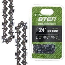 8TEN Chainsaw Chain for 24 Inch Bar .050 Gauge 3/8 Pitch 84DL Stihl Husqvarna