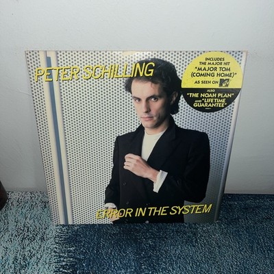 Peter Schilling - Error In The System Elektra 9 60265-1 1983 Lp 1 Promo EX/EX