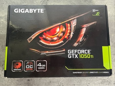 GIGABYTE GV-N105TOC-4GD GeForce GTX 1050 4 GB  Graphics Card - NEW Open Box