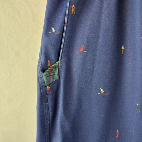 William Murray Shorts Mens Large Blue Lazy Boy Golf AOP Elastic Waist Drawstring - Bild 3 von 11