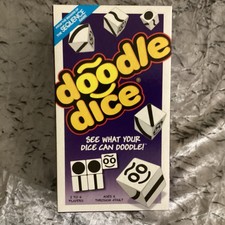 Doodle Dice Card Game COMPLETE Family Fun Jax LTD 2005