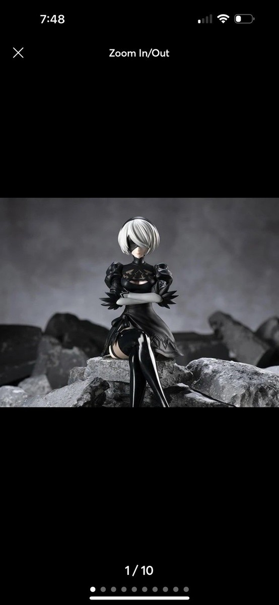 Authentic SEGA Nier:Automata 2B Chokonose Premium Figure Fantasy