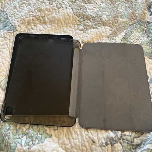 10.9 Inch iPad Case For Apple iPad 10th Generation 2022 Grey & Black - Picture 2 of 10