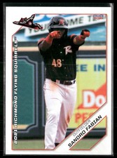 Sandro Fabian 2021 Richmond Flying Squirrels Team Set Card