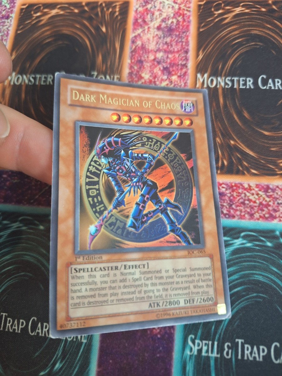 Yugioh Dark Magician of Chaos IOC-065 Ultra Rare 1st Edition