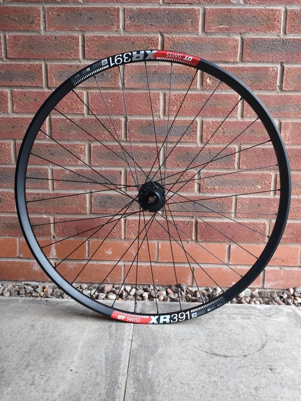 Mountain Bike 29" front wheel, DT XR391, DT 370, DT Competition, DT Squorx + PHR