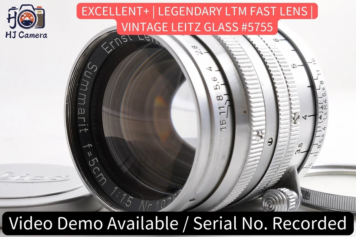 Leica SUMMARIT-M 50mm Focal Camera Lenses for sale - eBay