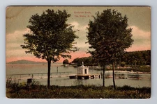 Weirs NH-New Hampshire, Endicott Rock, Antique Vintage Souvenir Postcard