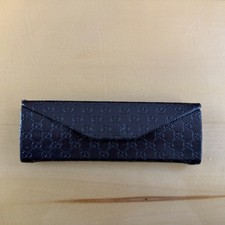 Gucci Guccissima monogram leather eyeglass or sunglasses travel case