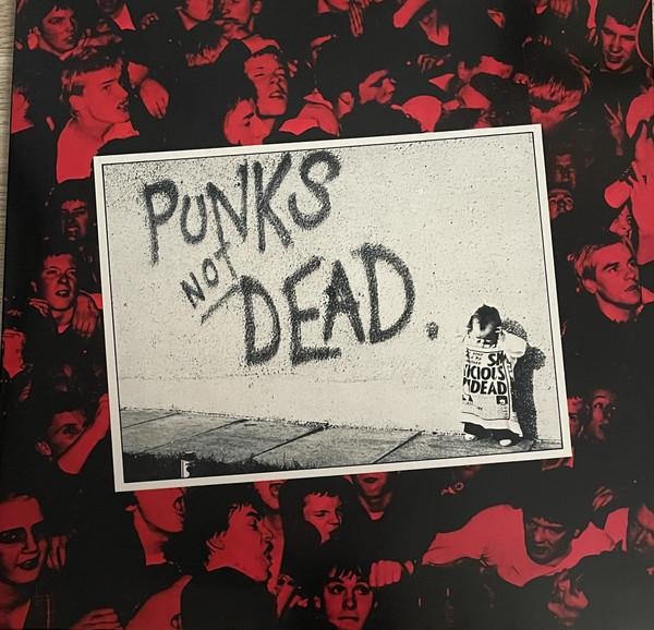 Exploited Punks Not Dead LP vinyl Europe Captain Oi! 2024 reissue in g'fold