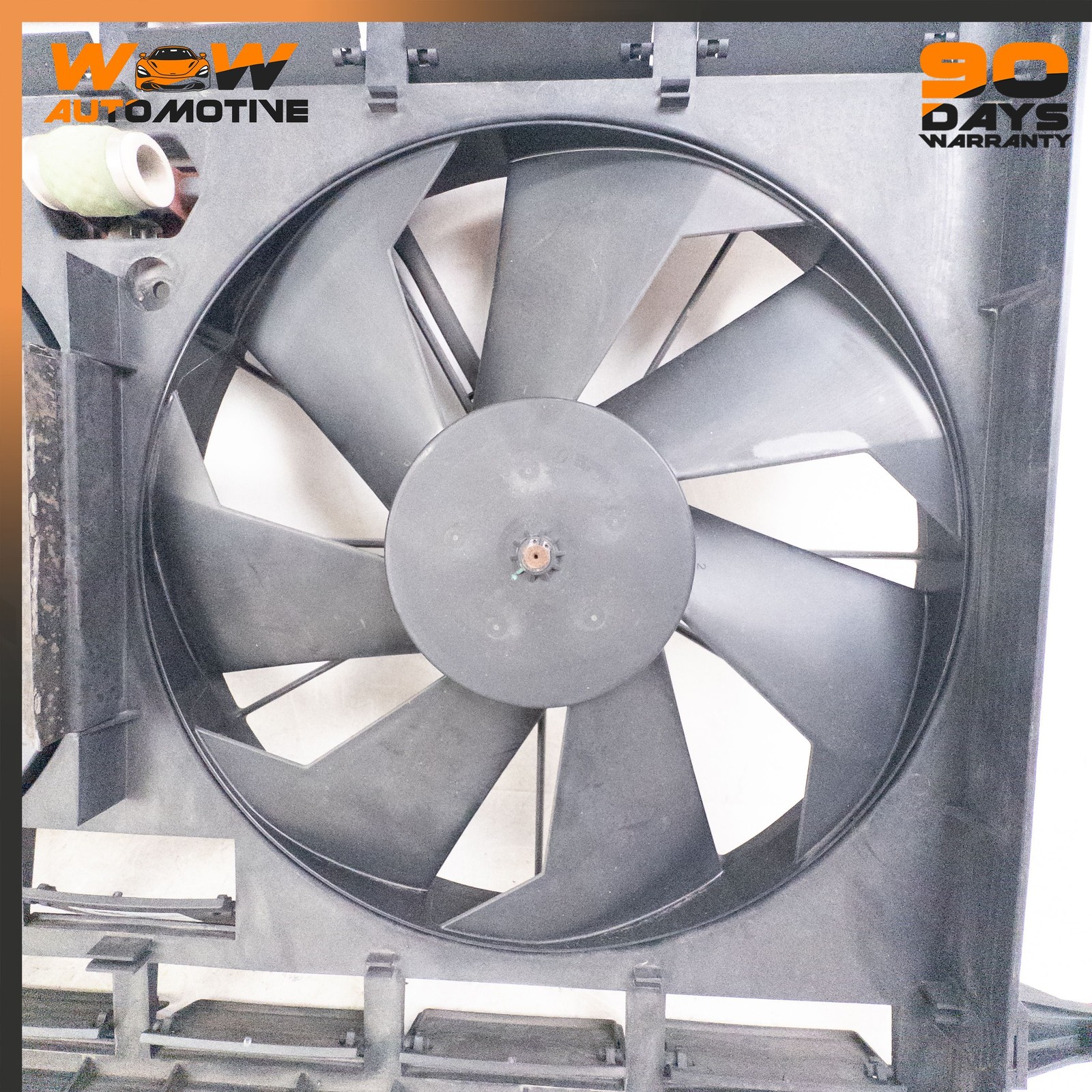 09-19 MASERATI GRANTURISMO QUATTROPORTE RADIATOR COOLING DUAL FAN MOTOR OEM
