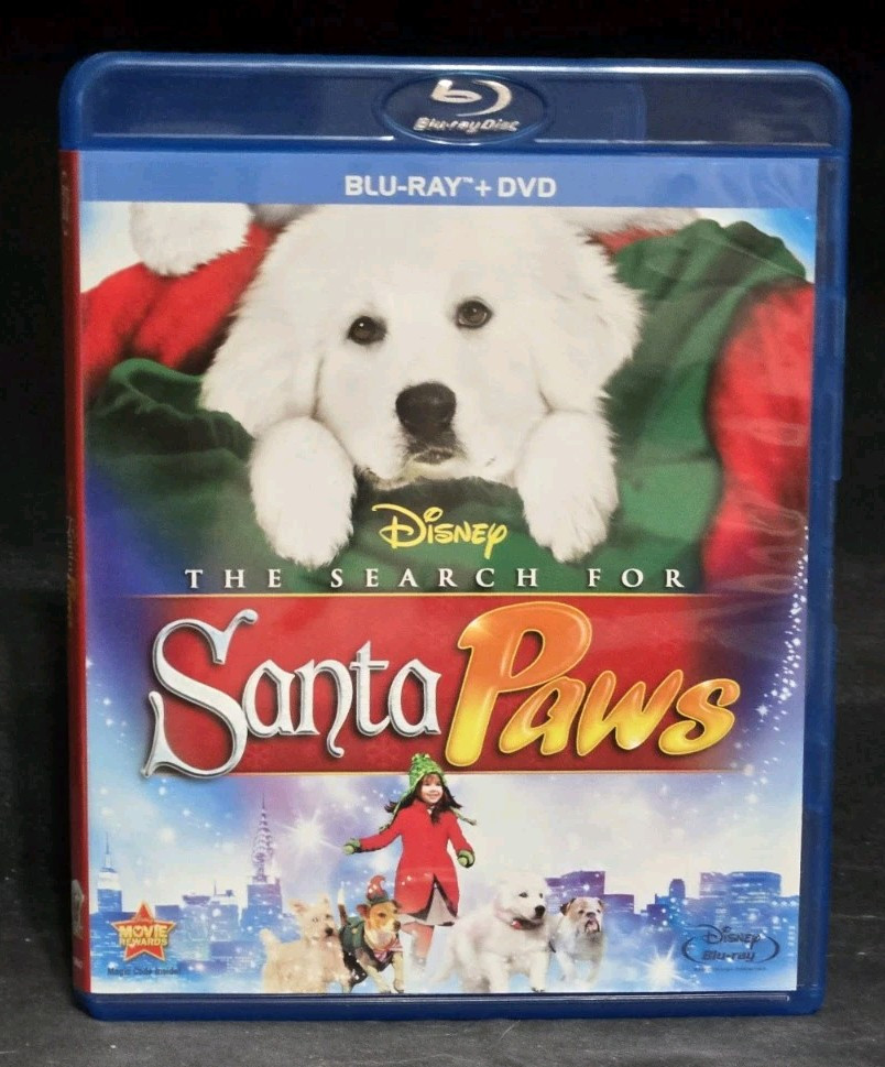 WALT DISNEY - THE SEARCH FOR SANTA PAWS - BLU RAY & DVD COMBO - 2010 - CHRISTMAS