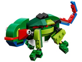 Retired 31031 LEGO Creator 3 in 1 Rainforest Animals - 100% Complete w/ Manuals