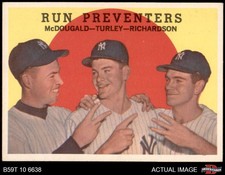 1959 Topps #237 Gil McDougald Run Preventers Yankees 6.5 - EX/MT+