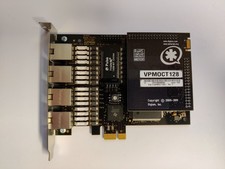 Digium TE420 Asterisk Quad T1/E1 (PCIe) VPMOCT128 5TE420 Rev. G