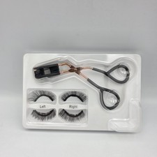 New 2 Magnetic Sets of Eyelashes & Applicator Kit Magnet Eyelash Black