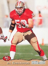 Bill Romanowski 1993 Pro Set #404 San Francisco 49ers