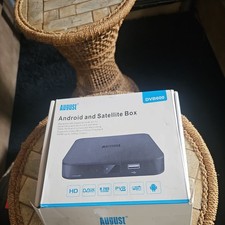 August DVB600 HD Sat box DVB-ST Freeview Android / IDEALNY (NIE WIADOMO, CZY JEST UŻYWANY). RZADKI