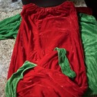 Red & Green Elf Costume Complete Outfit Set, Festive Holiday Elf Theme — photo 4