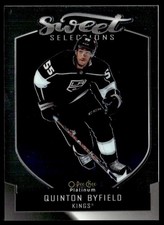 2021-22 O-Pee-Chee Platinum Sweet Selections Quinton Byfield Rookie Los Angeles