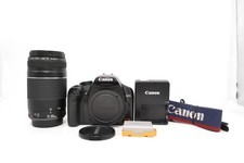 NEAR MINT- Canon EOS Kiss X2 / Digital Rebel XSi / 450D 12.2 MP 75-300 Lens