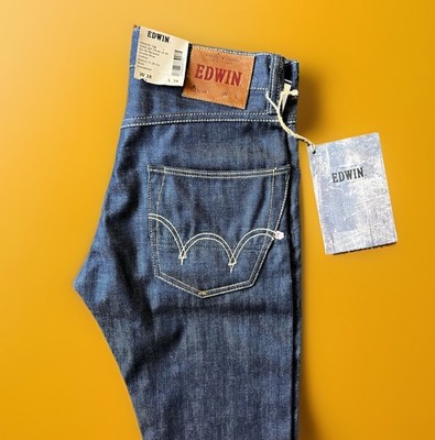 NEW Edwin ED-55 RELAXED QUARTZ DENIM Jeans 11.25oz I009337 Blue