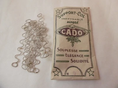 Mercerie 1900 : baleines ou support-col pour dames (4) - Photo 1/3