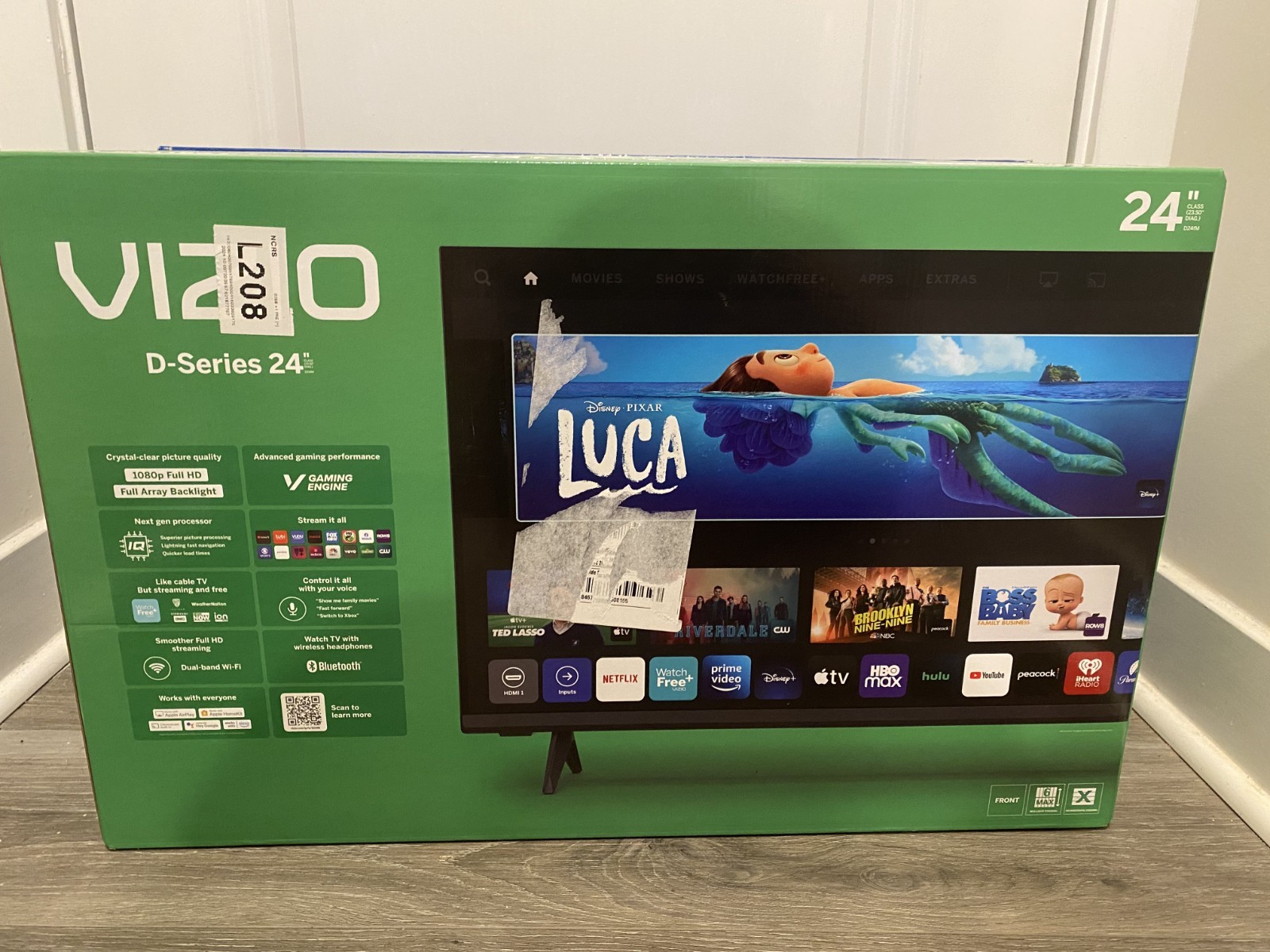 VIZIO D-Series D24FM-K01 24'' 1080p FHD LED Full-Array Smart