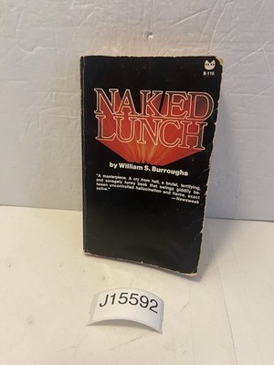 NAKED LUNCH by William S. Burroughs 1966, Black Cat Edition Grove Press