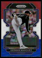 2022 Panini Prizm German Marquez Red/White/Blue Prizm
