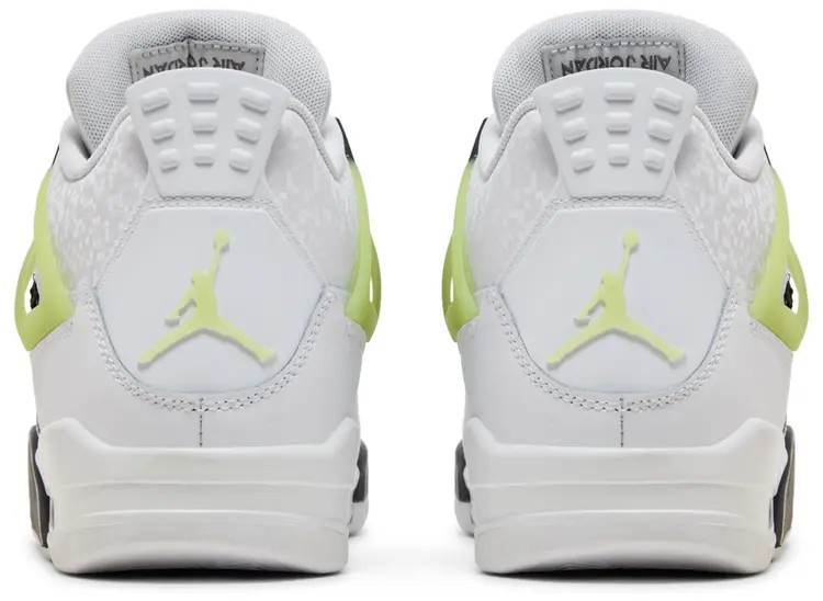 Air Jordan 4 Retro Grade School Light Lemon Twist HJ5990-100 size 5Y — image 4
