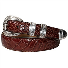 Lexington Southwestern Genuine Full-Grain Cowhide Dress Belt 24/29 Taper