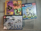 LEGO Dreamzzz 71812, Creator 3-in-1 31150, Star Wars 75320 Complete Sets