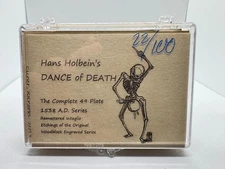 Hans Holbein “Dance of Death” Complete 49 Etching Set – RRParks #22/100 Limited