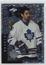 1997-98 Score Team Collection Toronto Maple Leafs Platinum Mathieu Schneider s6r