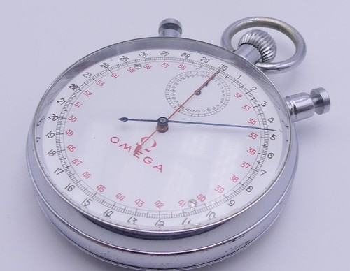 Omega Rattrapante Compteur de sport - Olympic stop watch - Cal 1210 - Imagen 2 de 11