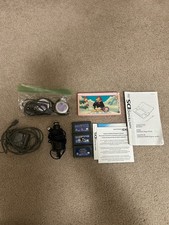 Nintendo DS Lite Pink Handheld Console with Charger, Case, Manuals & Games