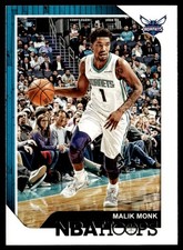 2018-19 Hoops Malik Monk Charlotte Hornets #159