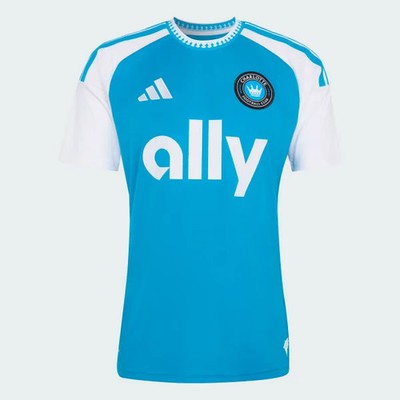 ADIDAS CHARLOTTE FC [GR. M ] HERREN HOME TRIKOT MLS JERSEY BLAU JL8521 NEU