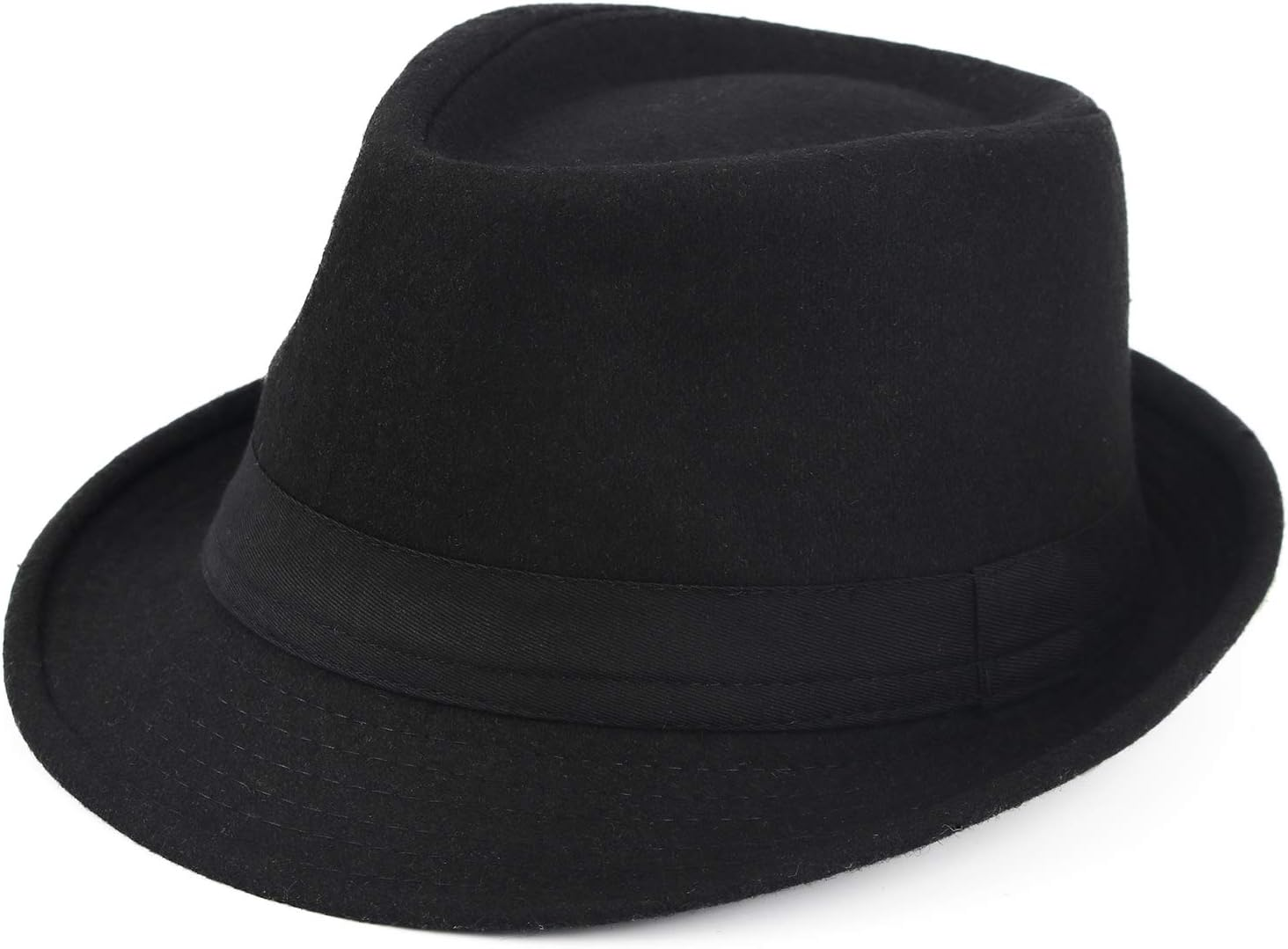 Stylish Classic Mens Fedora Hat for Everyday Wear-image