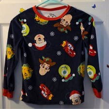 Disney Pixar Character Pajama Top Kids Medium