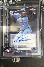 2025 Topps Chrome Update Series - Rookie Debut Autographs Leo Jimenez...