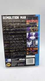 Demolition Man Sega CD Complete In Box w/ Manual 1995 Registration Card Rare