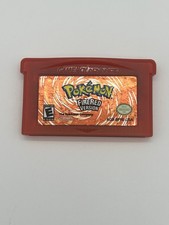 Pokemon FireRed Version Nintendo GBA (AUTHENTIC, Cartridge saves & Battery works