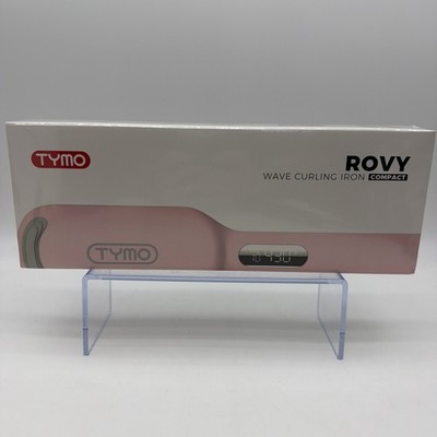 TYMO ROVY Compact Wave Curling Iron Hair Waver Pink Ceramic Ionic LED 100-240V